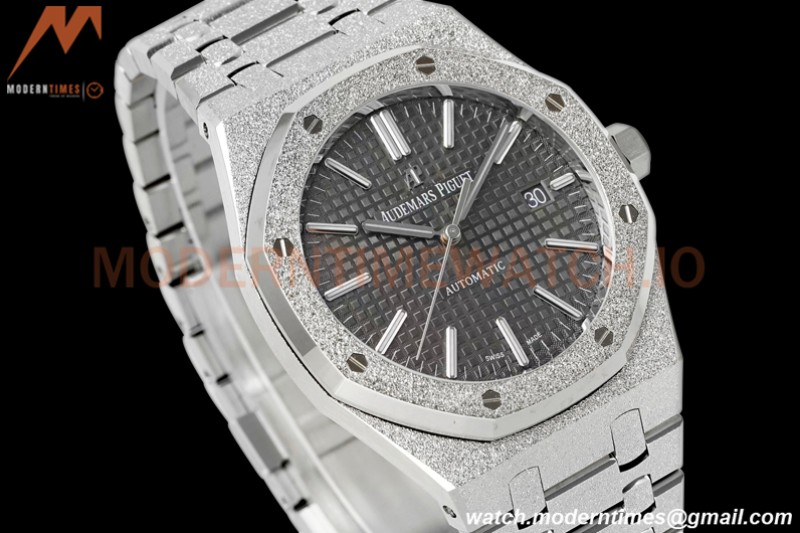 Audemars Piguet - Royal Oak 15410BC Frosted SS/SS Grey APSF A3120