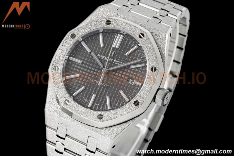 Audemars Piguet - Royal Oak 15410BC Frosted SS/SS Grey APSF A3120