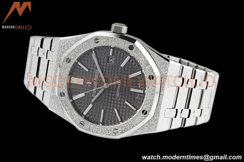 Audemars Piguet - Royal Oak 15410BC Frosted SS/SS Grey APSF A3120