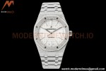 Audemars Piguet - Royal Oak 15410BC Frosted SS/SS White APSF A3120