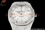 Audemars Piguet - Royal Oak 15410BC Frosted SS/SS White APSF A3120