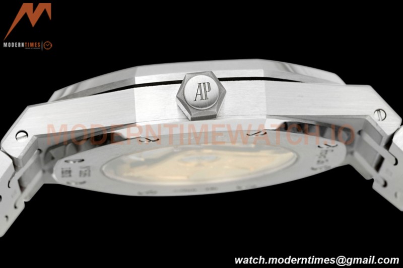 Audemars Piguet - Royal Oak 15410BC Frosted SS/SS White APSF A3120