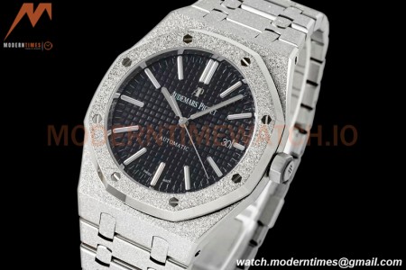 Audemars Piguet - Royal Oak 15410BC Frosted SS/SS Black APSF A3120