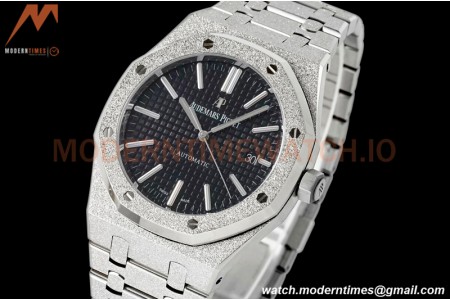 Audemars Piguet - Royal Oak 15410BC Frosted SS/SS Black APSF A3120