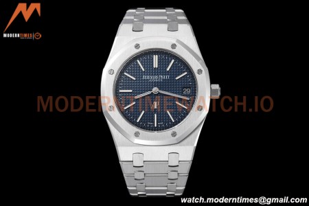 Audemars Piguet - Royal Oak 15202ST 39mm Jumbo Extra Thin SS/SS Blue ZF A2121