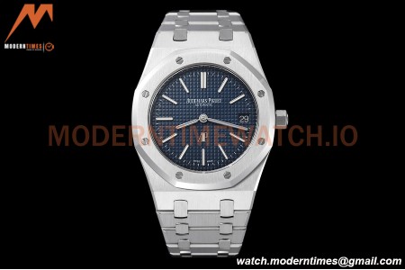 Audemars Piguet - Royal Oak 15202ST 39mm Jumbo Extra Thin SS/SS Blue ZF A2121