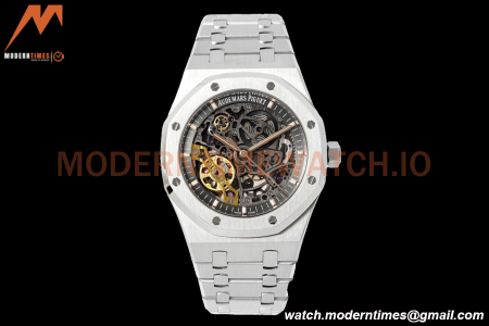 Audemars Piguet - Royal Oak 15407ST 41mm Openworked SS/SS Skeleton ZF A3132