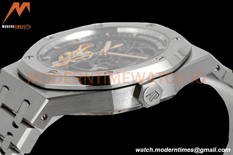 Audemars Piguet - Royal Oak 15407ST 41mm Openworked SS/SS Skeleton ZF A3132