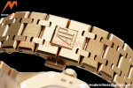 Audemars Piguet - Royal Oak 15407BA 41mm Open Worked YG/YG Skeleton ZF A3132