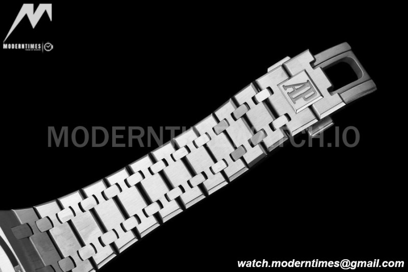 Audemars Piguet - Royal Oak 15500 41mm SS/SS Grey/Stk APSF V3 A4302 Mod