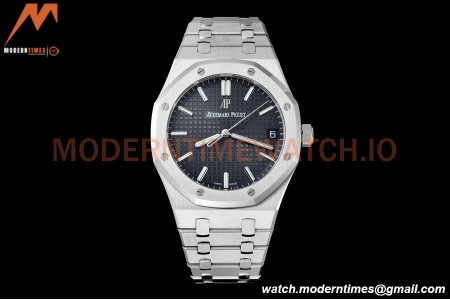 Audemars Piguet - Royal Oak 15500 41mm SS/SS Blue/Stk APSF V3 A4302 Mod
