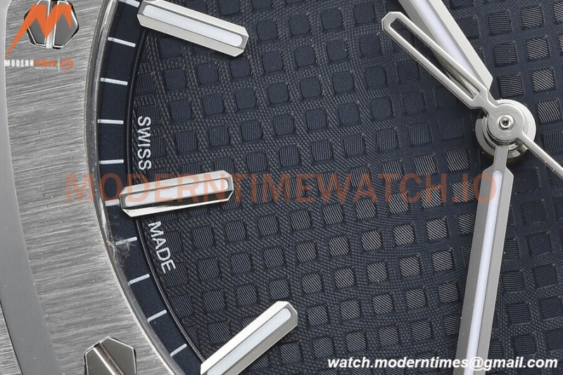 Audemars Piguet - Royal Oak 15500 41mm SS/SS Blue/Stk APSF V3 A4302 Mod