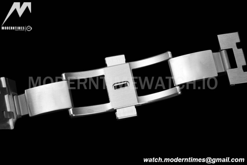 Audemars Piguet - Royal Oak 15500 41mm SS/SS Wht/Stk APSF V3 A4302 Mod