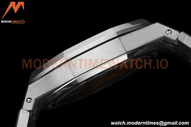 Audemars Piguet - Royal Oak 15500 41mm SS/SS Wht/Stk APSF V3 A4302 Mod