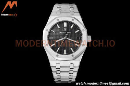 Audemars Piguet - Royal Oak 15500 41mm SS/SS Blk/Stk APSF V3 A4302 Mod