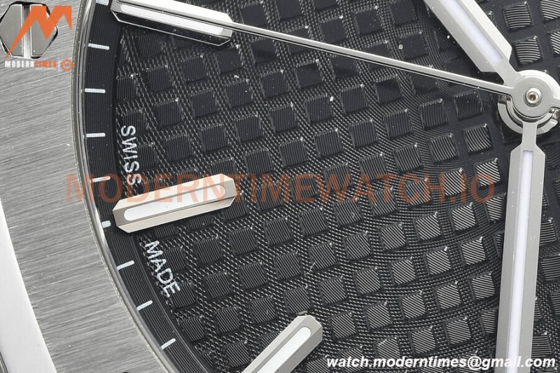 Audemars Piguet - Royal Oak 15500 41mm SS/SS Blk/Stk APSF V3 A4302 Mod