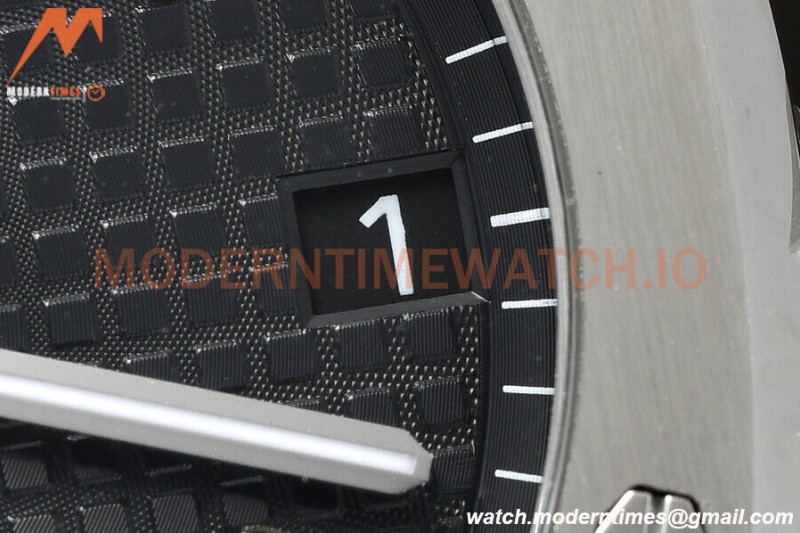 Audemars Piguet - Royal Oak 15500 41mm SS/SS Blk/Stk APSF V3 A4302 Mod