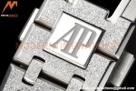 Audemars Piguet - Royal Oak 15500 41mm Frosted SS/SS Blk/Stk APSF V3 A4302 Mod