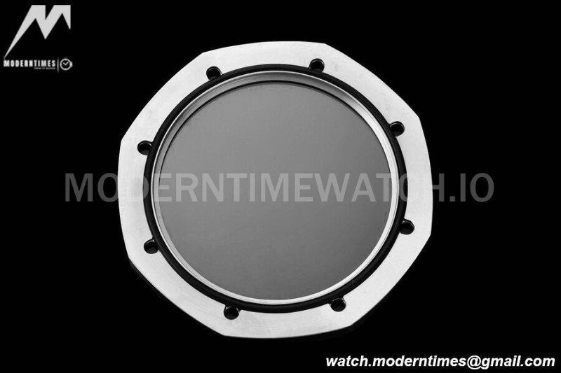 Audemars Piguet - Royal Oak 15500 41mm Frosted SS/SS Blk/Stk APSF V3 A4302 Mod