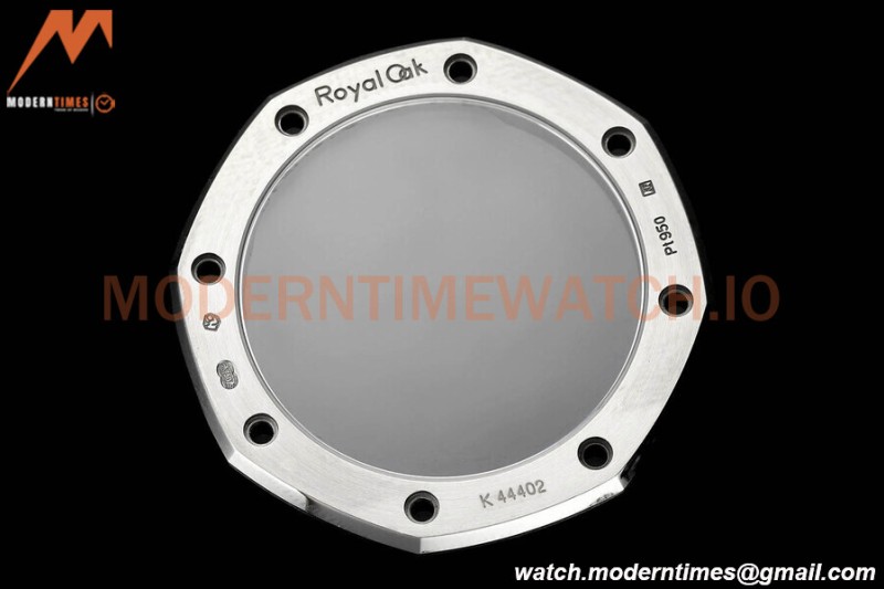 Audemars Piguet - Royal Oak 15500 41mm Frosted SS/SS Wht/Stk APSF V3 A4302 Mod