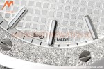 Audemars Piguet - Royal Oak 15500 41mm Frosted SS/SS Wht/Stk APSF V3 A4302 Mod
