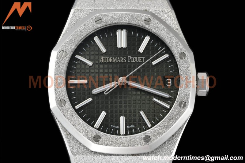 Audemars Piguet - Royal Oak 15510 41mm SS/SS Frosted Grn/Stk APSF A4302 Mod