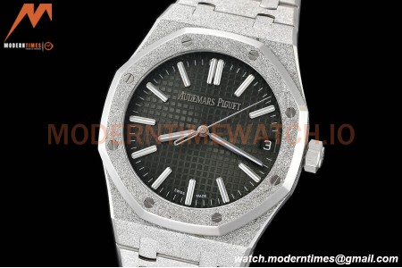 Audemars Piguet - Royal Oak 15510 41mm SS/SS Frosted Grn/Stk APSF A4302 Mod