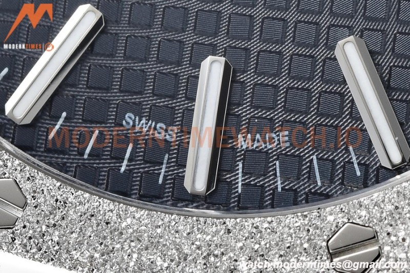 Audemars Piguet - Royal Oak 15510 41mm SS/SS Frosted Blue/Stk APSF A4302 Mod