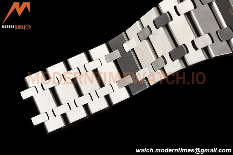 Audemars Piguet - Royal Oak 15510 41mm SS/SS Frosted Wht/Stk APSF A4302 Mod