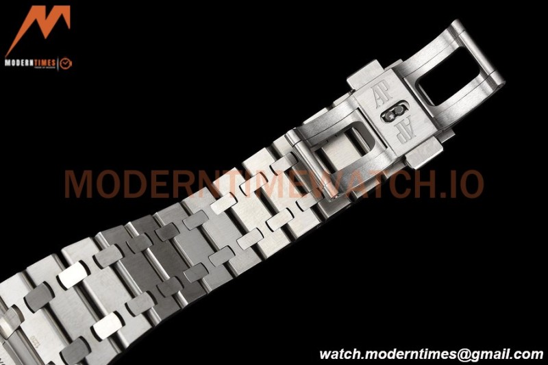 Audemars Piguet - Royal Oak 15510 41mm SS/SS Frosted Wht/Stk APSF A4302 Mod