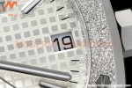 Audemars Piguet - Royal Oak 15510 41mm SS/SS Frosted Wht/Stk APSF A4302 Mod