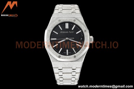 Audemars Piguet - Royal Oak 15510 41mm SS/SS Frosted Blk/Stk APSF A4302 Mod