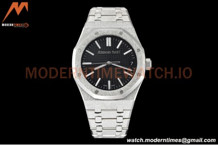 Audemars Piguet - Royal Oak 15510 41mm SS/SS Frosted Blk/Stk APSF A4302 Mod