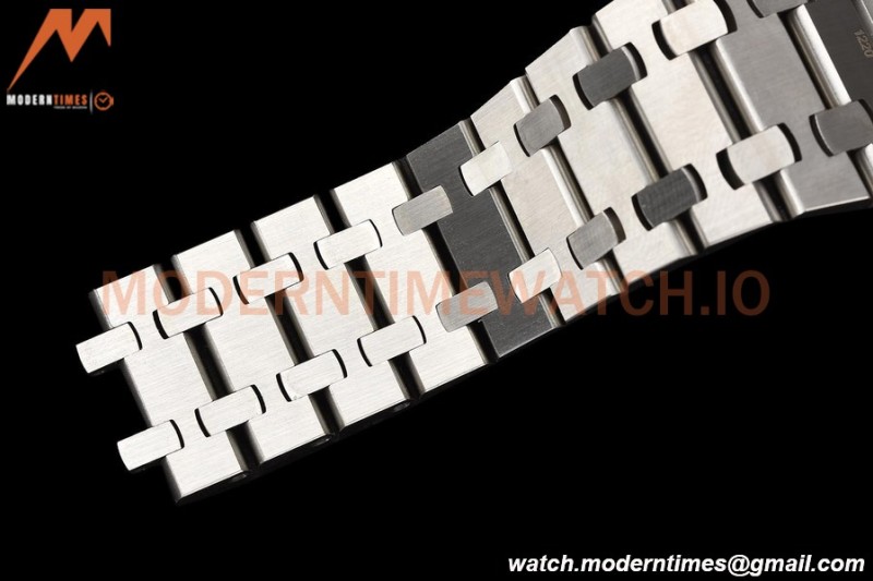 Audemars Piguet - Royal Oak 15510 41mm SS/SS Frosted Blk/Stk APSF A4302 Mod