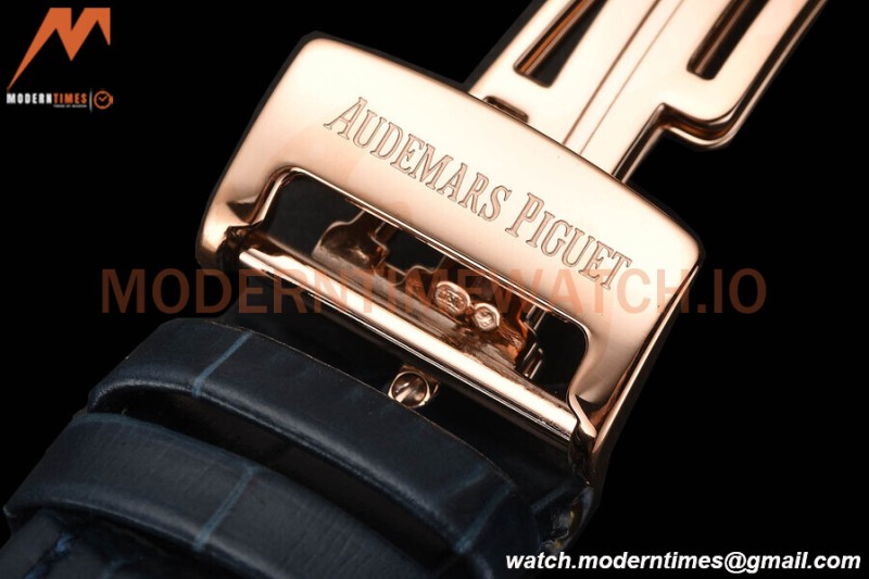 Audemars Piguet - Royal Oak 15510 50th Anniversary 41mm RG/LE Blue/Stk APSF A4302 Mod