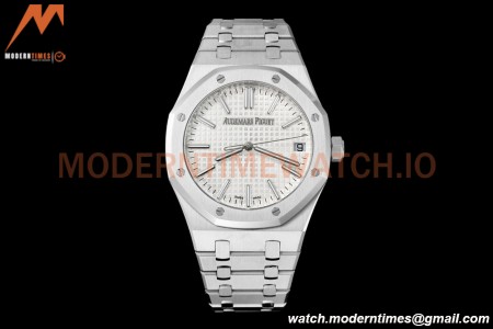 Audemars Piguet - Royal Oak 15510 41mm SS/SS Wht/Stk APSF A4302 Mod