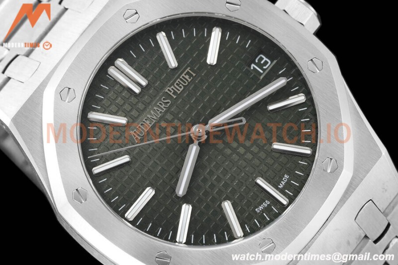 Audemars Piguet - Royal Oak 15510 41mm SS/SS Grn/Stk APSF A4302 Mod