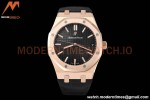 Audemars Piguet - Royal Oak 15500 41mm RG/LE Blk/Stk APSF V3 A4302 Mod
