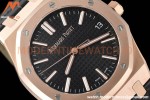 Audemars Piguet - Royal Oak 15510 50th Anniversary 41mm RG/LE Blk/Stk APSF A4302 Mod