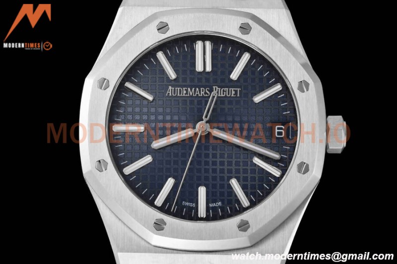 Audemars Piguet - Royal Oak 15510 41mm SS/SS Blue/Stk APSF A4302 Mod