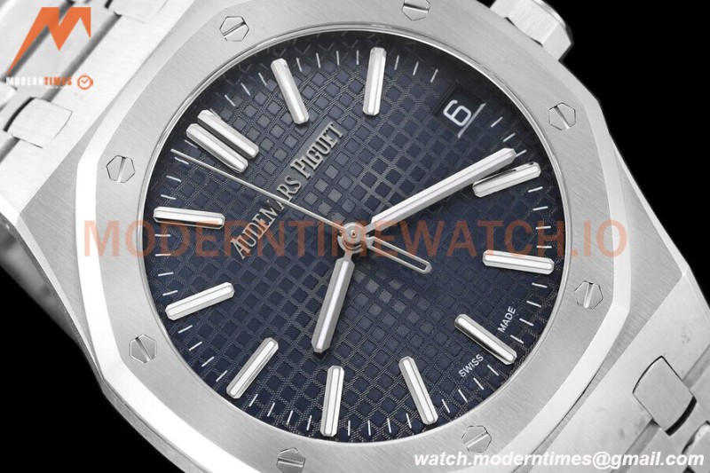 Audemars Piguet - Royal Oak 15510 41mm SS/SS Blue/Stk APSF A4302 Mod