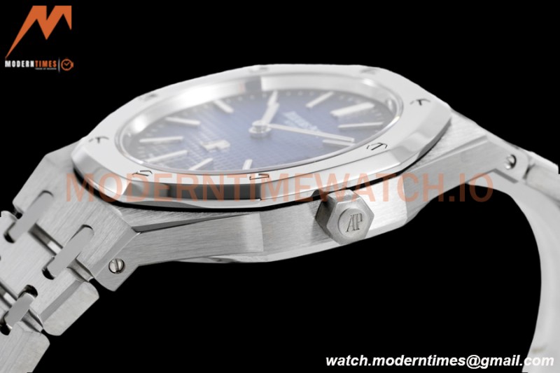 Audemars Piguet - Royal Oak 15202IP 39mm Jumbo Extra Thin SS/SS Smoke Blue ZF A2121