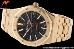 Audemars Piguet - Royal Oak 15400OR RG/RG Black ZF V2 A3120