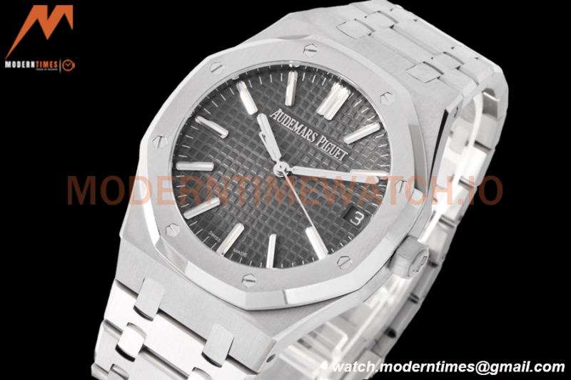Audemars Piguet - Royal Oak 15510 50th Anniversary 41mm SS/SS Grey/Stk ZF A4302 Mod