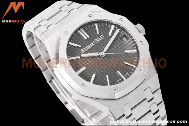 Audemars Piguet - Royal Oak 15510 50th Anniversary 41mm SS/SS Grey/Stk ZF A4302 Mod