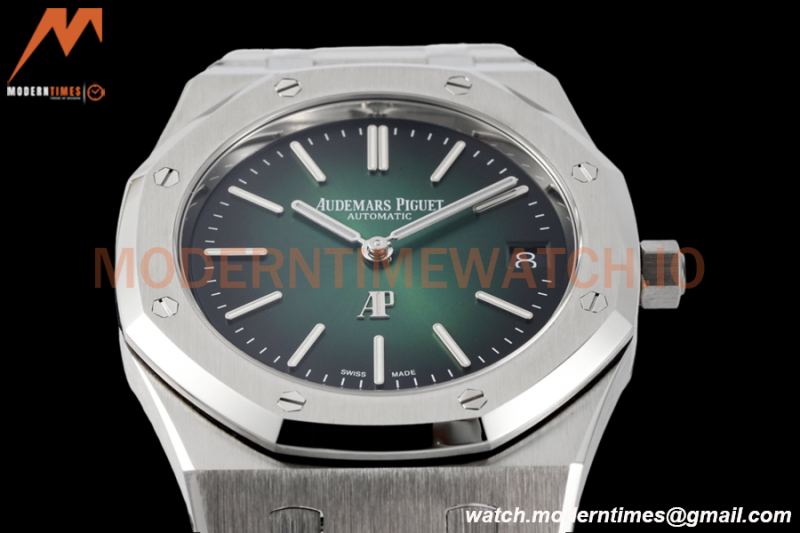 Audemars Piguet - Royal Oak 39mm 16202PT 50th Anniversary SS/SS Green ZF A7121