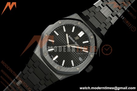 Audemars Piguet - Royal Oak 15500ST 41mm Black Ceramic Black Dial APSF A4302 Mod