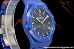 Audemars Piguet - Royal Oak 15500ST 41mm Blue Ceramic Black Dial APSF A4302 Mod