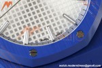 Audemars Piguet - Royal Oak 15500ST 41mm Blue Ceramic White Dial APSF A4302 Mod