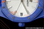 Audemars Piguet - Royal Oak 15500ST 41mm Blue Ceramic White Dial APSF A4302 Mod